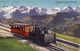 Vintage Railway Postcard Rigi-Bahn Und De Berneralpen Switzerland Rack Mountain - Trains