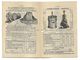Delcampe - MAISON CHARLES PARIS PETIT CATALOGUE 1889 APPAREILS DIVERS BIERE VIN BARATTES LINGE LEGUMES GLACIERES ALAMBICS - Publicités
