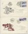 CZECHOSLOVAKIA 1979 Anniversaries Issue On Six FDC's.  Michel 2499-504 - FDC