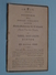 Souvenir De La PRISE D'HABIT De Soeur Marie Madeleine Du St. Esprit Maria Van Den BUSSCHE 20 Juillet 1920 VIRTON ! - Religion & Esotérisme