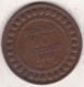 PROTECTORAT FRANCAIS. 10 CENTIMES 1912 A. BRONZE. - Tunisie