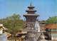 NEPAL - COLOUR PICTURE POST CARD - COTTAGE INDUSRIES & HANDICRAFTS EMPORIUM - TALEJU TEMPLE - Nepal