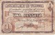 BILLETE DE 1 PESETA DEL AJUNTAMENT DE TORTOSA DEL AÑO 1937 CON SELLO SECO (CELO)     (BANKNOTE) - Autres & Non Classés