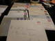 LOT DE 16 ENVELOPPES TIMBREES /OBLITEREES.  TIMBRES FRANCE DIFFERENTS. DATES DIVERSES. - Other & Unclassified