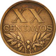 Monnaie, Portugal, 20 Centavos, 1966, TTB, Bronze, KM:584 - Portugal