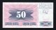 Banconota Bosnia Erzegovina - 50 Pedeset Dinara (FDS, UNCIRCULATED) - Bosnia Erzegovina