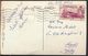 °°° 6339 - GIBRALTAR - THE ROCK FROM THE STRAITS - 1956 With Stamps °°° - Gibilterra