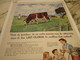 ANCIENNE   PUBLICITE  LAIT CONCENTRE GLORIA 1958 - Posters