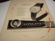 ANCIENNE AFFICHE PUBLICITE MONTRE LONGINES FLAGSHIP 1958 - Autres & Non Classés