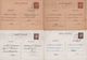 Correspondance De 160 Entiers Type Petain Iris - Famille Eyquem - Nice Grasse Alpes Maritimes - Frais De Port Offerts - Guerre De 1939-45