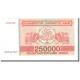 Billet, Géorgie, 250,000 (Laris), 1994, Undated, KM:50, NEUF - Géorgie