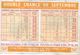 Publicité Loterie Nationale/Papillon 2 Volets/Double Chance/Samedi 8 Septembre 1962/Avec Tableau Des Lots /1962    LOT10 - Lottery Tickets