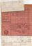 FACTURE+MANDAT+ LAISSEZ PASSER CONGE MAISON Ch. LAINE LAFARIE & Cie Vins Fins Eaux De Vie *1 TIMBRE FISCAL Année1925 197 - Alimentos