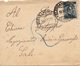 ALESSANDRIA Per SALE - 19.3.1917 - Busta 15c. Michetti SOVRASTAMPATO 20c. 2/172 - Storia Postale