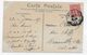 (RECTO / VERSO) LISIEUX EN 1907 - LE JARDIN DE L' ETOILE ANIME - CACHET AMBULANT TRI FERROVIAIRE - CPA VOYAGEE - Lisieux