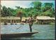 °°° 6597 - NIGERIA - LAGOS STATE - FISHING VILLAGE ALONG EPE LAGOON - 1983 With Stamps °°° - Nigeria