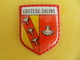 +ou- 1960 Ecusson Blason Ville CHATEAU SALINS Moselle  - Publicité France Lait Quick Lait Regilait - Patches