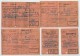 SNCF. Lot De 12 Billets De Train 1965 Et 1966. - Europe