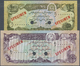00007 Afghanistan: Set Of 2 SPECIMEN Banknotes Containing 10 And 20 Afghanis ND P. 53As, 55s, Both In Condition: UNC. (2 - Afghanistan
