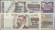 00044 Argentina / Argentinien: Set Of 8 Specimen Banknotes From 5 To 500.000 Australes P. 324s-329s, 337s, 338s, The 338 - Argentina