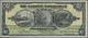 00213 Bahamas: Bahamas: 4 Shillings L.1919, Signature BURNS At Left, P.2b In Nice Original Condition With Bright Colors - Bahamas