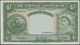 00216 Bahamas: 4 Shillings 1953 P. 13b One Minor Dint At Center Left, Condition: AUNC. - Bahamas