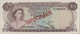 00222 Bahamas: Complete Set Of 8 Specimen Notes From 1/2 To 100 Dollars P. 26s-33s Without Cancellation Holes, Zero Seri - Bahamas