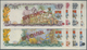 00223 Bahamas: Set Of 8 Specimen Notes With Cancellation Holes From 1 To 100 Dollars L.1968 P. 26s-33s, All In Condition - Bahamas