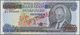 00250 Barbados: 100 Dollars 1973 SPECIMEN, P.35s, Punch Hole Cancellation And Overprint "Specimen" At Center, Specimen N - Barbados