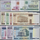 00263 Belarus: Original Folder Of The Belarus State Bank Commemorating The Millennium With 10 Banknotes 1 - 10.000 Ruble - Belarus