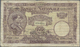 00280 Belgium / Belgien: Set With 4 Banknotes 100 Francs 1924 And 1927, P.95 In Almost Well Worn Condition With Stained - [ 1] …-1830 : Before Independence