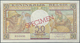 00286 Belgium / Belgien: 50 Francs 1956 Specimen P. 133Bs, Zero Serial Numbers, Red Specimen Overprint, Light Dints In P - [ 1] …-1830 : Before Independence
