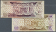 00291 Belize: Set Of 2 Notes Containing 10 Dollars 1980 P. 40 (F+) And 20 Dollars 1980 P. 41 (VF-), Nice Set. (2 Pcs) - Belize