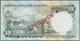 Delcampe - 00313 Bermuda: Set Of 6 Notes From 1 To 100 Dollars 1985 SPECIMEN P. CS1, In Condition: UNC. (6 Pcs) - Bermudas