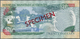 Delcampe - 00314 Bermuda: Complete Set Of 1 - 100 Dollars 2000 Specimen P. CS2, All In Condition: UNC. (6 Pcs) - Bermudas