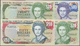 00316 Bermuda: Set Of 4 Notes Containing 10 Dollars 1989, 2x 20 Dollars 1989 With Low Serial Numbers #000116 And 000113, - Bermudas