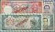 00318 Bhutan: Set Of 4 Specimen Notes Containing 10, 2x 100 And 500 Ngultrum P. 18s, 26s, 22s, 25s, The 100 Ngultrum P. - Bhutan