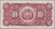 00321 Bolivia / Bolivien: 10 BOlivianos 1928 Specimen P. 121s In Condition: UNC. - Bolivia