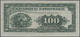 00488 Canada: 100 Dollars / 100 Piastres 1922 Specimen P. S875s Issued By "La Banque Nationale" With Two "Specimen" Perf - Canada
