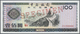 00555 China: 100 Yuan ND Foreign Exchange Certificate Specimen P. FX7s, In Condition: UNC. - Cina