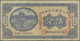 00560 China: Bank Of Manchuria 5 Cents 1923 P. S2921, Center Fold And Staining In Paper, No Holes Or Tears, Condition: F - China