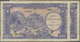 00579 Congo / Kongo: Set Of 2 Notes 1000 Francs 1962 P. 2, Bank Cancelled With "star" Cancellation Holes, Used With Fold - Unclassified