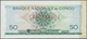 00584 Congo / Kongo: 50 Francs 1961 SPECIMEN, P.5as In Excellent Condition, Traces Of Glue At Right Border On Back And T - Unclassified