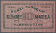 00726 Estonia / Estland: 10 Marka 1922 P. 53a, Without Serial Prefix, Unfolded, Only Light Handling In Paper, Crisp, Con - Estonia