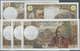 00818 France / Frankreich: Set Of 5 Notes Containgin 4x 10 Francs 1967 CONSECUTIVE Numbers And 5 Francs 1966, P. 146, 14 - Other & Unclassified