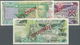 00891 Ghana: Set Of 3 Specimen Notes Containing 1, 10 And 20 Cedis Specimen 1982/84 P. 17s, 23s, 24s, The 10 In AUNC, Th - Ghana