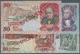 00899 Gibraltar: Set Of 4 Specimen Banknotes Containing 5, 10, 20 And 50 Pounds 1995 P. 25s-28s, All With Zero Serial Nu - Gibraltar