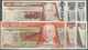 00970 Guatemala: Set Of 6 Specimen Notes Containing 1/2 Qu. 1998, 5 Qu. 2006, 10 Qu. 2006, 20 Qu. 2006, 50 Qu. 2006 And - Guatemala