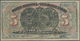 00979 Haiti: 5 Gourdes ND(1920-24) P. 152a, More Rare Higher Denomination Of This Series, Used With Many Folds And Creas - Haiti