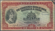 00997 Hong Kong: 10 Dollars 1941 P. 55c, Used With Vertical Folds And Several Creases, Ink Stain At Upper And Lower Righ - Hong Kong